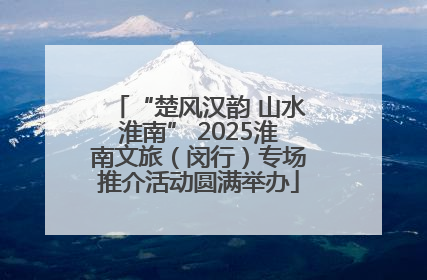 “楚风汉韵 山水淮南” 2025淮南文旅（闵行）专场推介活动圆满举办