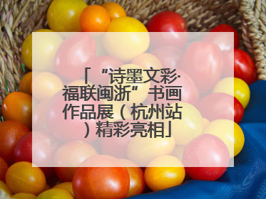 “诗墨文彩·福联闽浙”书画作品展（杭州站）精彩亮相