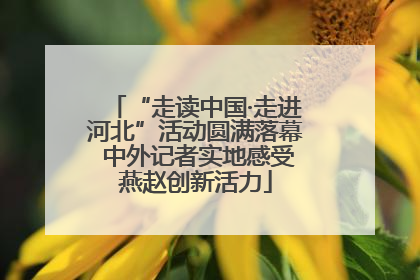 “走读中国·走进河北”活动圆满落幕 中外记者实地感受燕赵创新活力