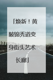 焕新！黄陂锦秀道变身街头艺术长廊