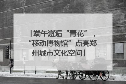 端午邂逅“青花”，“移动博物馆”点亮郑州城市文化空间