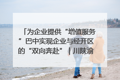 为企业提供“增值服务”巴中实现企业与经开区的“双向奔赴”｜川陕渝网络名人巴中行