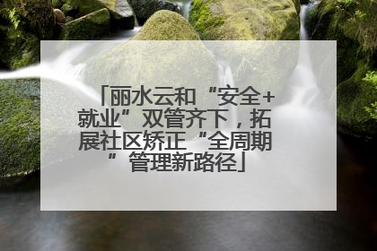 丽水云和“安全+就业”双管齐下，拓展社区矫正“全周期”管理新路径