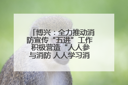 博兴：全力推动消防宣传“五进”工作 积极营造“人人参与消防 人人学习消防”的良好氛围