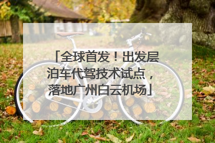全球首发！出发层泊车代驾技术试点，落地广州白云机场