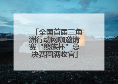 全国首届三角洲行动网咖邀请赛“熊族杯”总决赛圆满收官