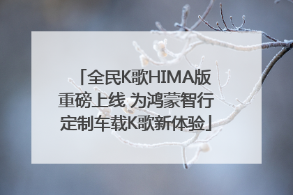 全民K歌HIMA版重磅上线 为鸿蒙智行定制车载K歌新体验