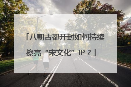 八朝古都开封如何持续擦亮“宋文化”IP？