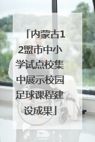内蒙古12盟市中小学试点校集中展示校园足球课程建设成果