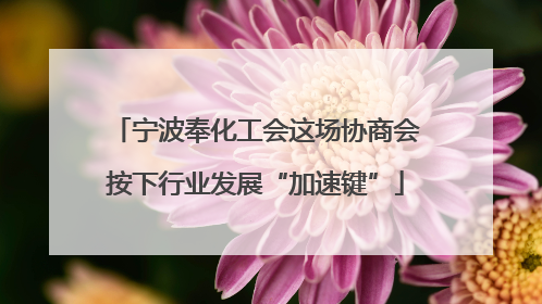 宁波奉化工会这场协商会按下行业发展“加速键”