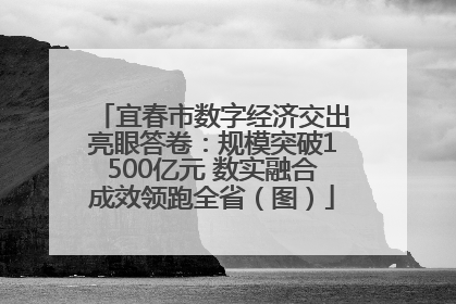 宜春市数字经济交出亮眼答卷：规模突破1500亿元 数实融合成效领跑全省（图）
