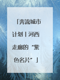 奔流城市计划丨河西走廊的“紫色名片”