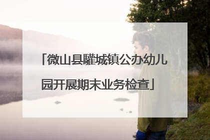 微山县驩城镇公办幼儿园开展期末业务检查