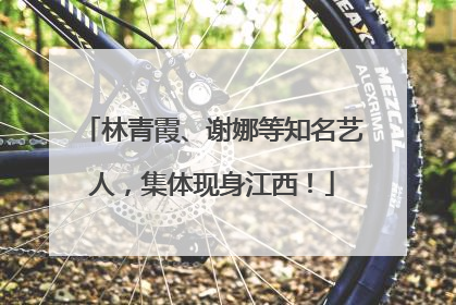 林青霞、谢娜等知名艺人，集体现身江西！