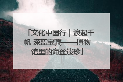 文化中国行｜浪起千帆 深蓝宝藏——博物馆里的海丝遗珍