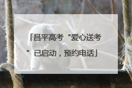 昌平高考“爱心送考”已启动，预约电话
