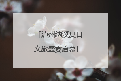 泸州纳溪夏日文旅盛宴启幕