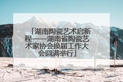 湖南陶瓷艺术启新程——湖南省陶瓷艺术家协会换届工作大会圆满举行