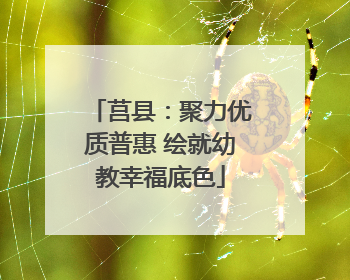 莒县：聚力优质普惠 绘就幼教幸福底色