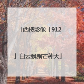西楼影像「912」白云飘飘芒种天