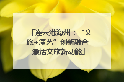 连云港海州：“文旅+演艺”创新融合 激活文旅新动能