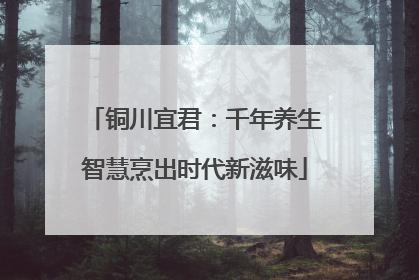 铜川宜君：千年养生智慧烹出时代新滋味