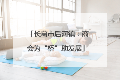 长葛市后河镇：商会为“桥”助发展