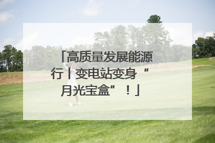 高质量发展能源行丨变电站变身“月光宝盒”！