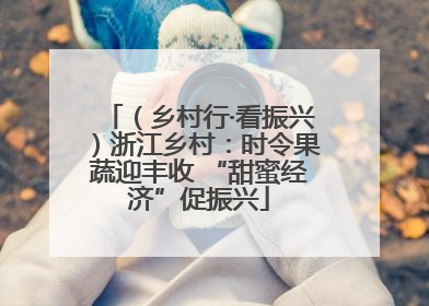 （乡村行·看振兴）浙江乡村：时令果蔬迎丰收 “甜蜜经济”促振兴