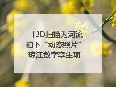 3D扫描为河流拍下“动态照片” 琼江数字孪生项目赋能流域管理｜新闻发布最前线