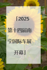 2025第十四届南宁国际车展开幕